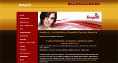 Desktop Screenshot of image21.cz
